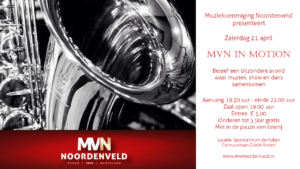 Uitnodiging uitvoering MV Noordenveld 21 april 2018